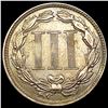 Image 2 : 1865 Nickel Three Cent CLOSELY UNCIRCULATED