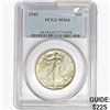 1943 Walking Liberty Half Dollar PCGS MS64