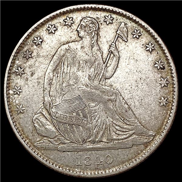 1840-O Seated Liberty Half Dollar CLOSELY UNCIRCULATED