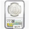 Image 2 : 1883 Morgan Silver Dollar NGC MS63