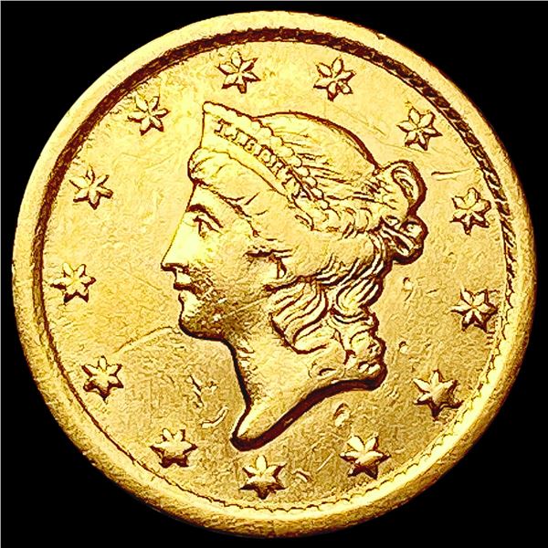 1852-O Rare Gold Dollar CLOSELY UNCIRCULATED