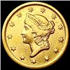 Image 1 : 1852-O Rare Gold Dollar CLOSELY UNCIRCULATED