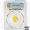 1850 Rare Gold Dollar PCGS AU58