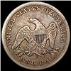 Image 2 : 1850-O Seated Liberty Dollar CLOSELY UNCIRCULATED