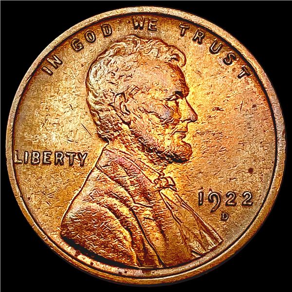 1922-D Wheat Cent CLOSELY UNCIRCULATED