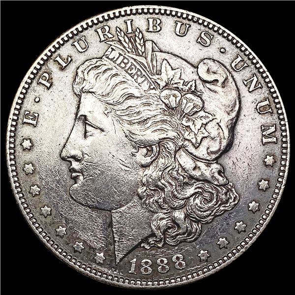 1888-S Morgan Silver Dollar CLOSELY UNCIRCULATED