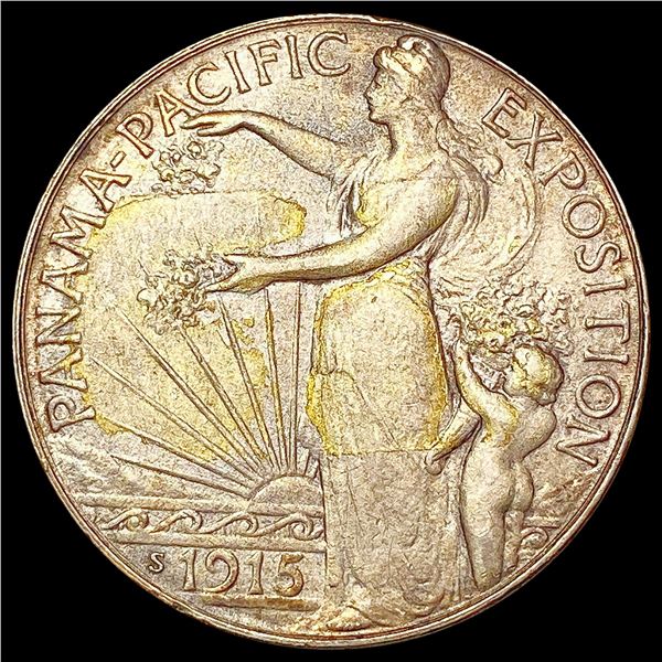 1915-S Panama-Pacific Half Dollar CHOICE AU