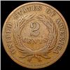 Image 2 : 1864 Sm Motto Two Cent Piece NICELY CIRCULATED
