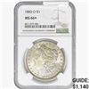 Image 1 : 1883-O Morgan Silver Dollar NGC MS66+