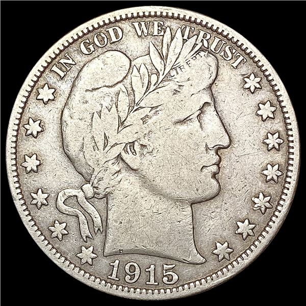 1915 Barber Half Dollar NICELY CIRCULATED