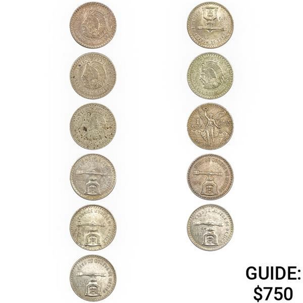 1948-1983 [11] Mexico Silver Coin Lot