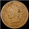 Image 1 : 1870 Indian Head Cent NICELY CIRCULATED