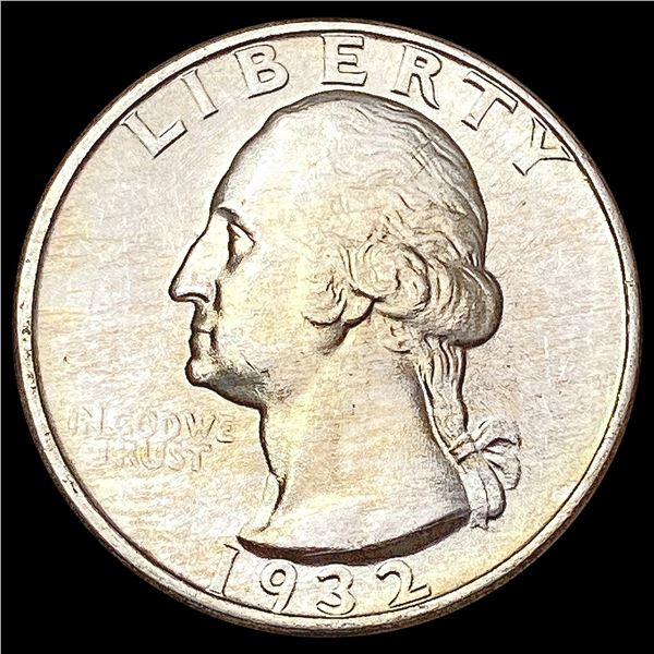 1932 Washington Silver Quarter GEM BU