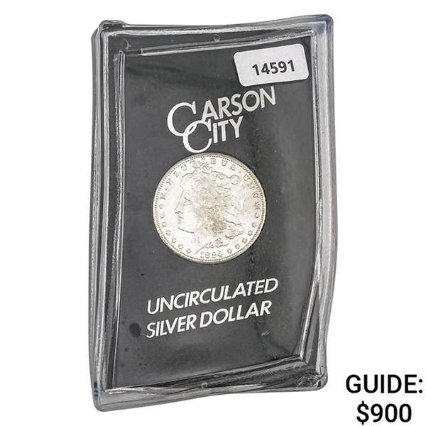 1884-CC Morgan Silver Dollar   GSA