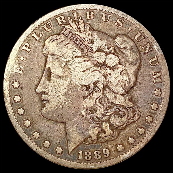 1889-CC Morgan Silver Dollar NICELY CIRCULATED