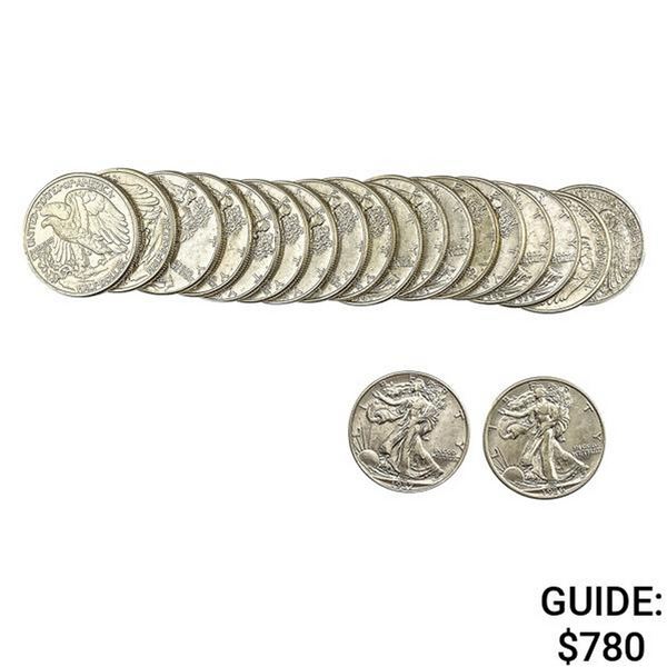 [20] 1936-1946 Walking Liberty Half Dollar