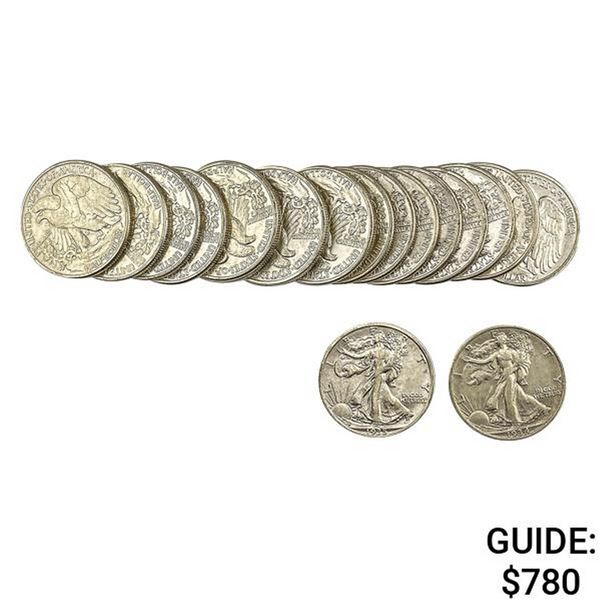 [20] 1934-1945 Walking Liberty Half Dollar