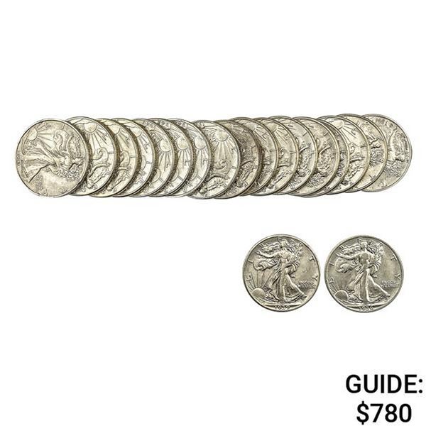 [20] 1936-1945 Walking Liberty Half Dollar