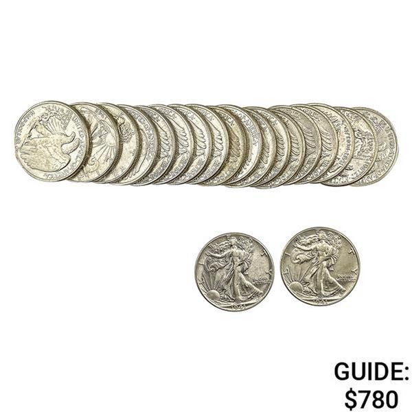 [20] 1941-1945 Walking Liberty Half Dollar