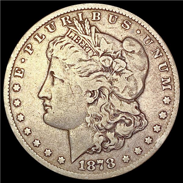 1878-CC Morgan Silver Dollar NICELY CIRCULATED