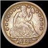 Image 1 : 1853 Seated Liberty Dime NEARLY UNCIRCULATED