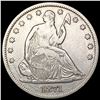 Image 1 : 1871-S Seated Liberty Half Dollar CLOSELY UNCIRCULATED