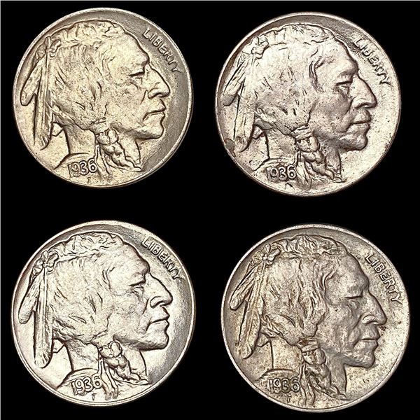 [4] 1936-D Buffalo Nickel HIGH GRADE