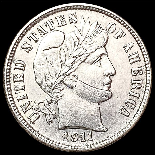 1911-D Barber Dime UNCIRCULATED