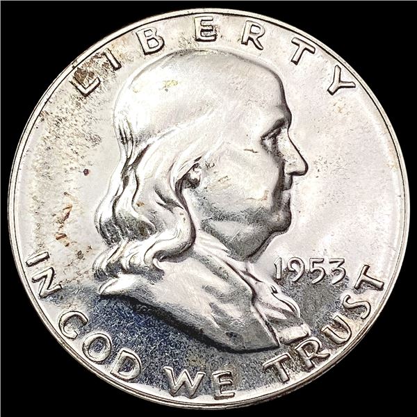 1953 Franklin Half Dollar CHOICE PROOF