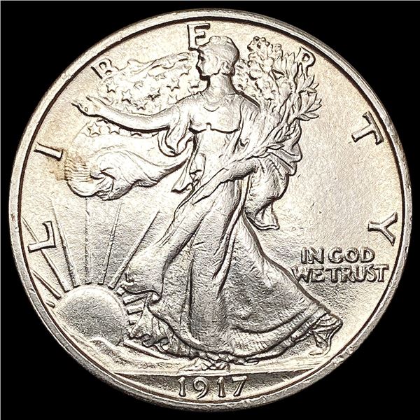 1917 Walking Liberty Half Dollar UNCIRCULATED