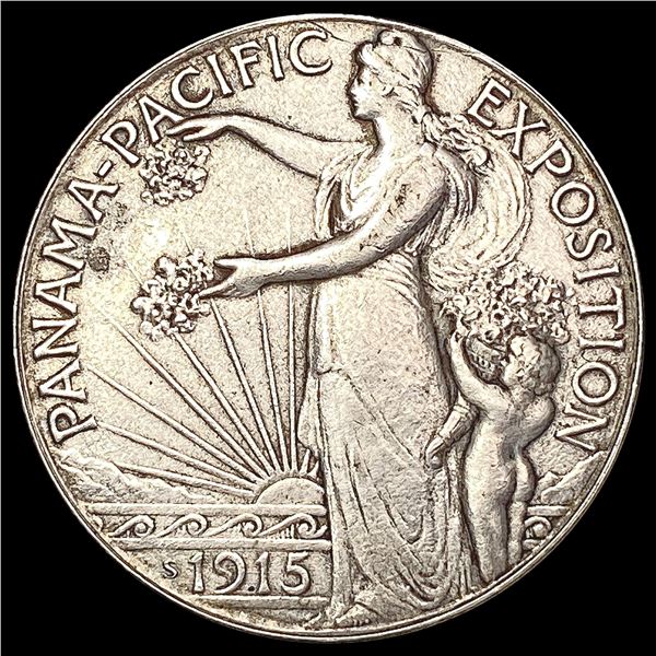 1915-S Panama-Pacific Half Dollar CLOSELY UNCIRCULATED