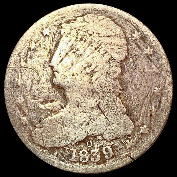 1839-O Capped Bust Half Dollar NICELY CIRCULATED