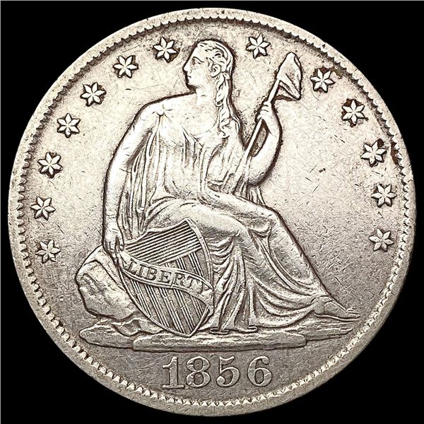 1856-O Seated Liberty Half Dollar CLOSELY UNCIRCULATED