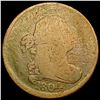 1804 Cr 4 No Stem Draped Bust Half Cent NICELY CIRCULATED