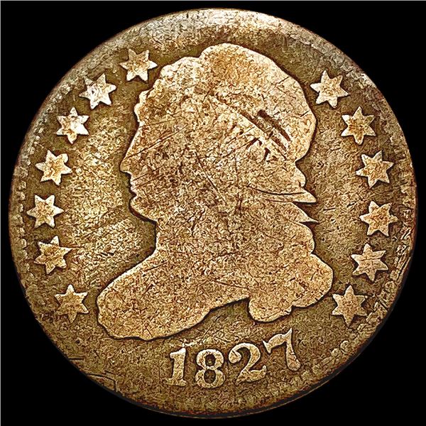 1827 Capped Bust Dime NICELY CIRCULATED