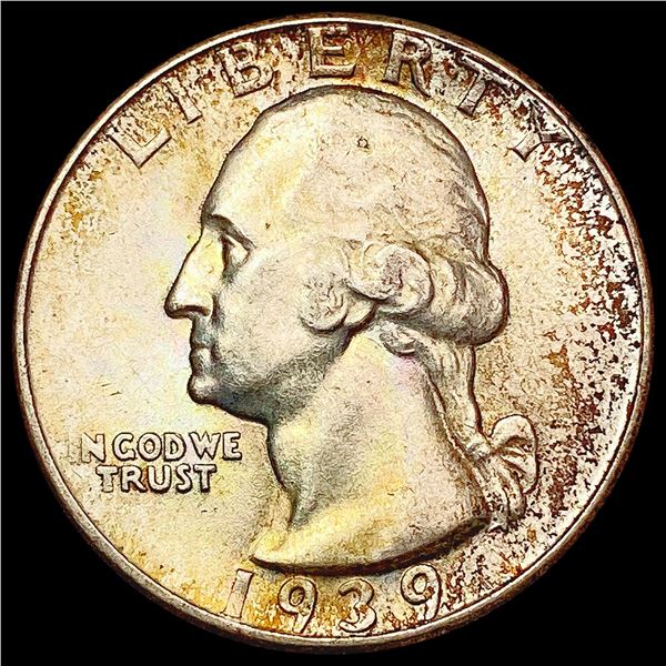 1939-D Washington Silver Quarter UNCIRCULATED
