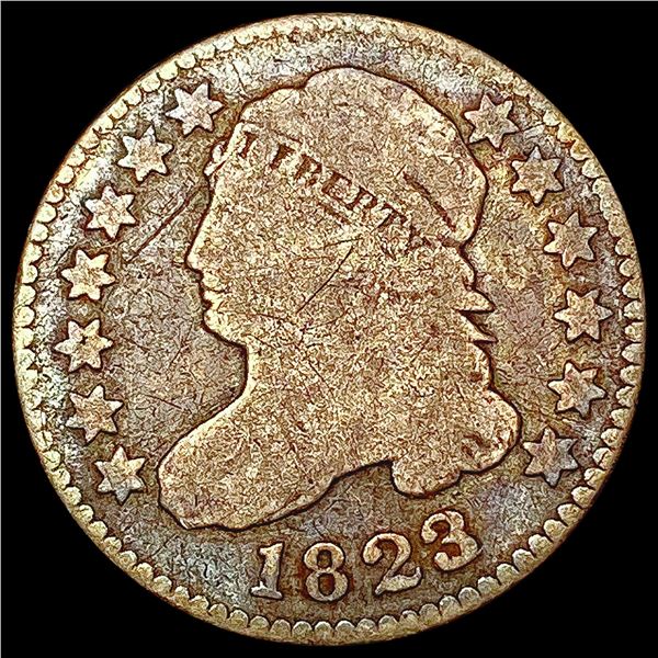 1823 Capped Bust Dime NICELY CIRCULATED