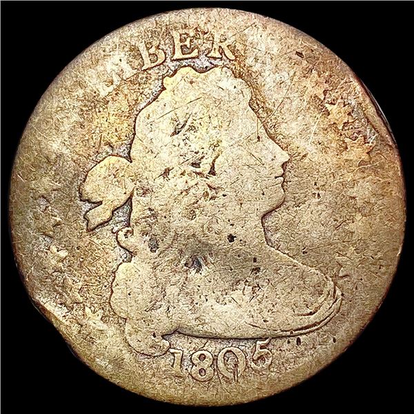 1805 Draped Bust Dime NICELY CIRCULATED