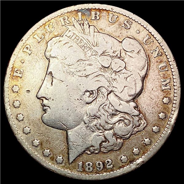 1892-CC Morgan Silver Dollar NICELY CIRCULATED