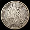 Image 1 : 1873 Seated Liberty Dime NICELY CIRCULATED