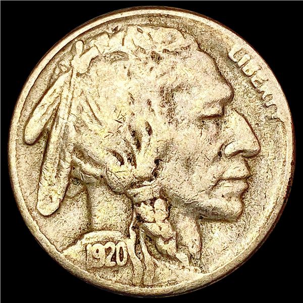 1920-S Buffalo Nickel LIGHTLY CIRCULATED