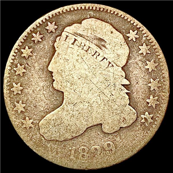1829 Capped Bust Dime NICELY CIRCULATED