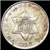 Image 1 : 1852 Silver Three Cent CLOSELY UNCIRCULATED
