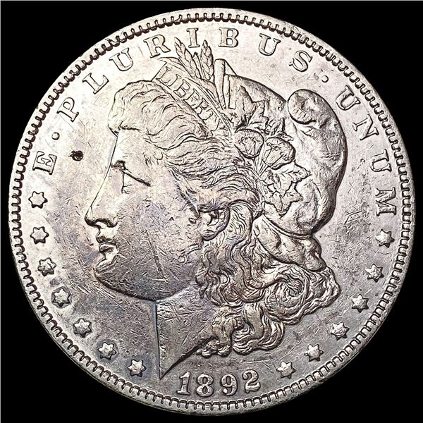 1892 Morgan Silver Dollar CLOSELY UNCIRCULATED