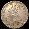 Image 1 : 1854 Arrows Seated Liberty Quarter NEARLY UNCIRCULATED