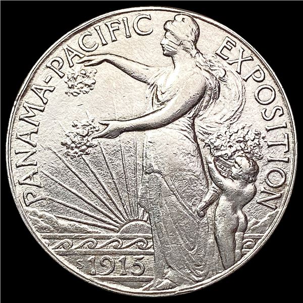 1915-S Panama-Pacific Half Dollar CHOICE AU