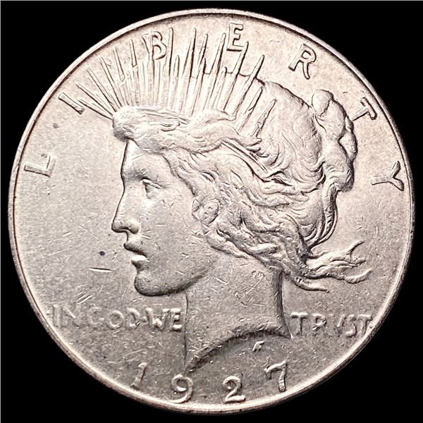 1927-S Silver Peace Dollar CLOSELY UNCIRCULATED