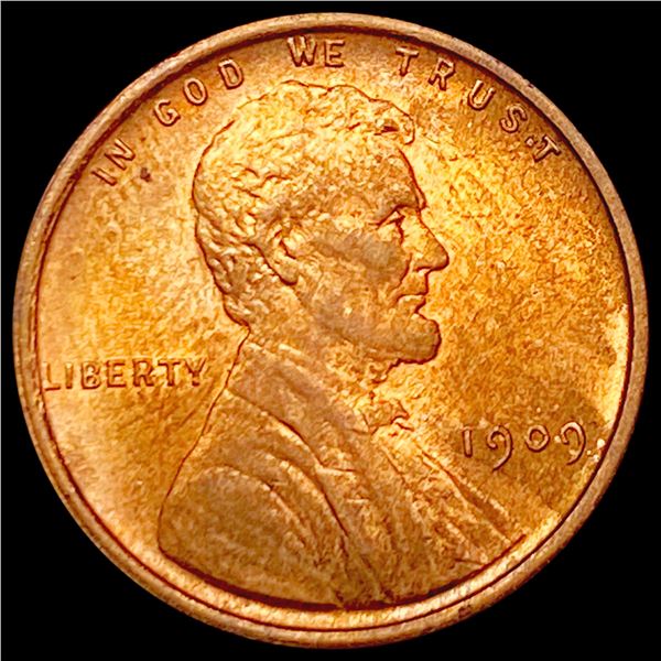 1909 VDB RB Wheat Cent UNCIRCULATED