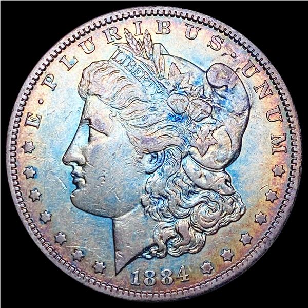 1884-S Morgan Silver Dollar CLOSELY UNCIRCULATED