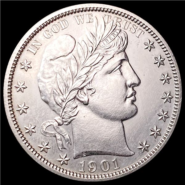1901 Barber Half Dollar CHOICE PROOF